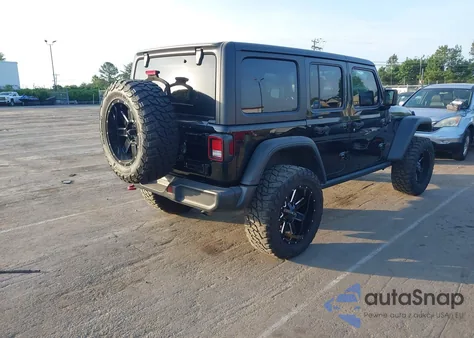 2020 Jeep Wrangler Unlimited Rubicon 4X4 из США, поврежденный, VIN 1C4HJXFN1LW115137